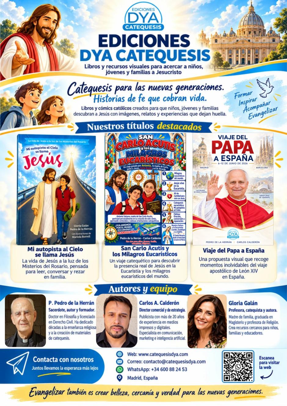 EL material promocional del cómic