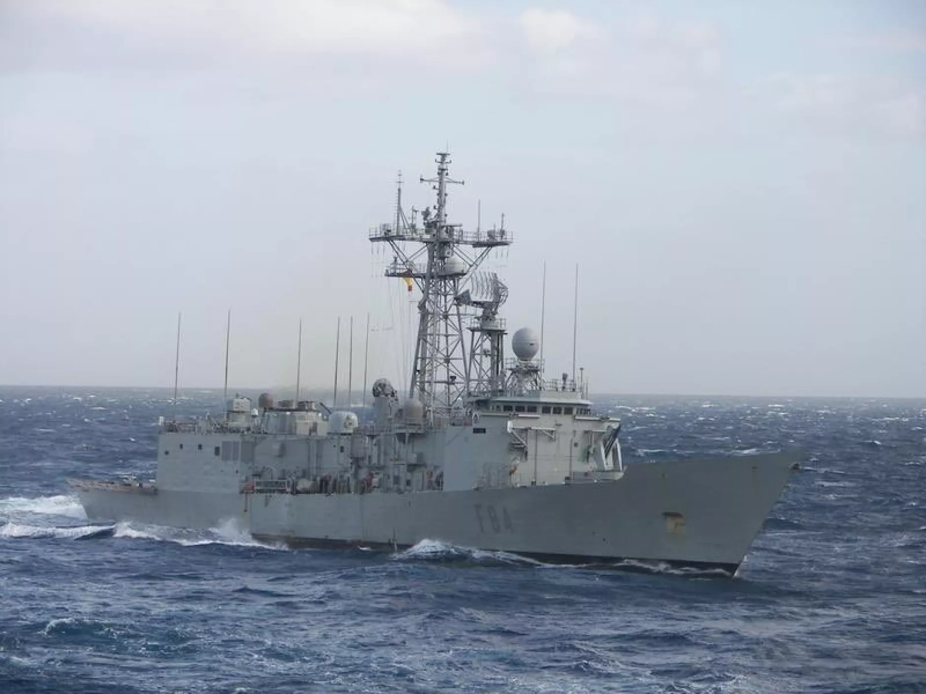 La fragata F-84 Reina Sofía de la Armada españolaArmada