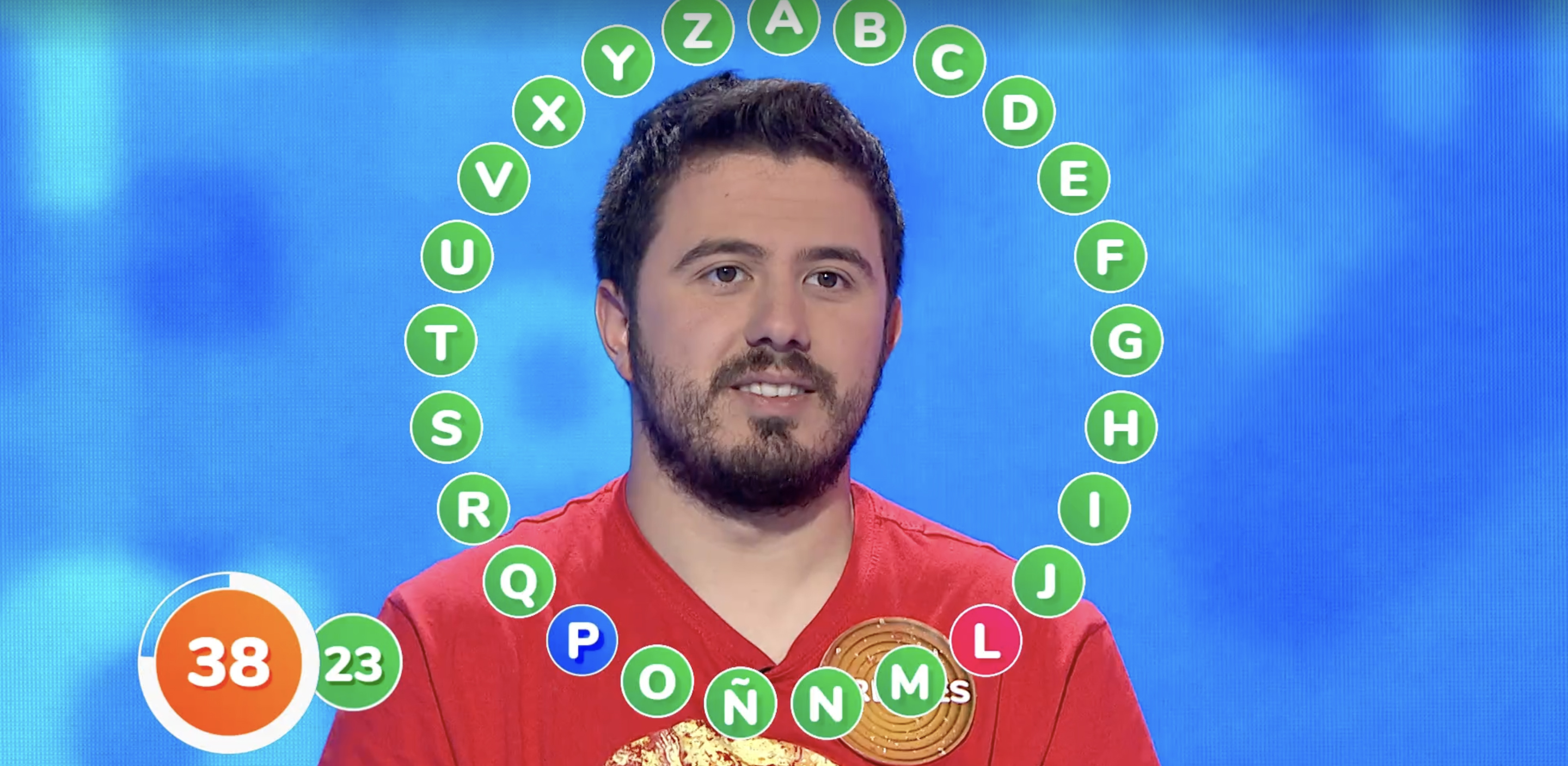 Orestes y la placentera vida sin Jaime en 'Pasapalabra'