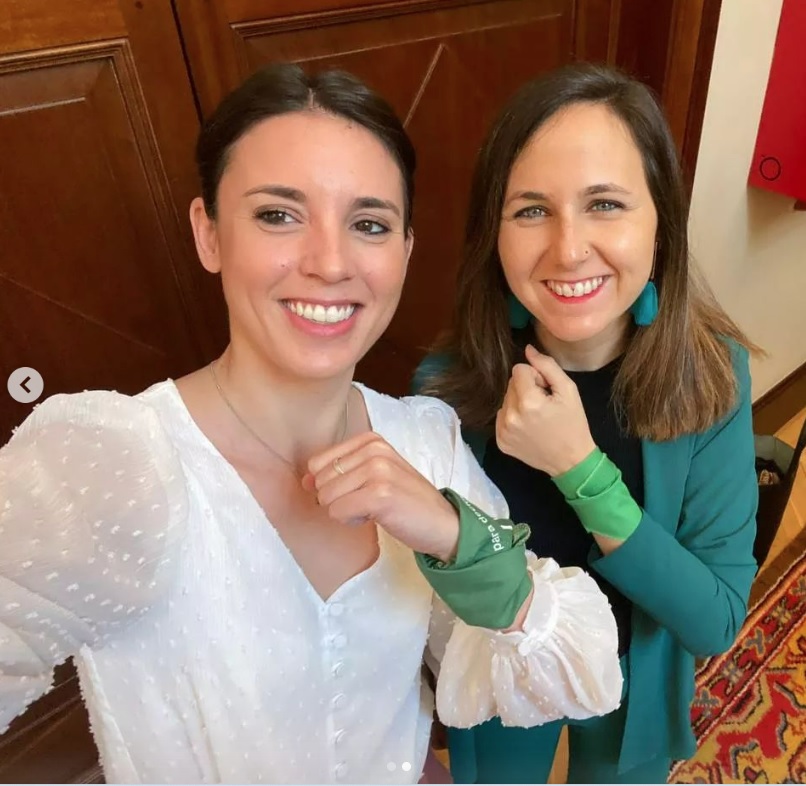 Irene Montero se suma a la 'pijificación' de Yolanda Díaz