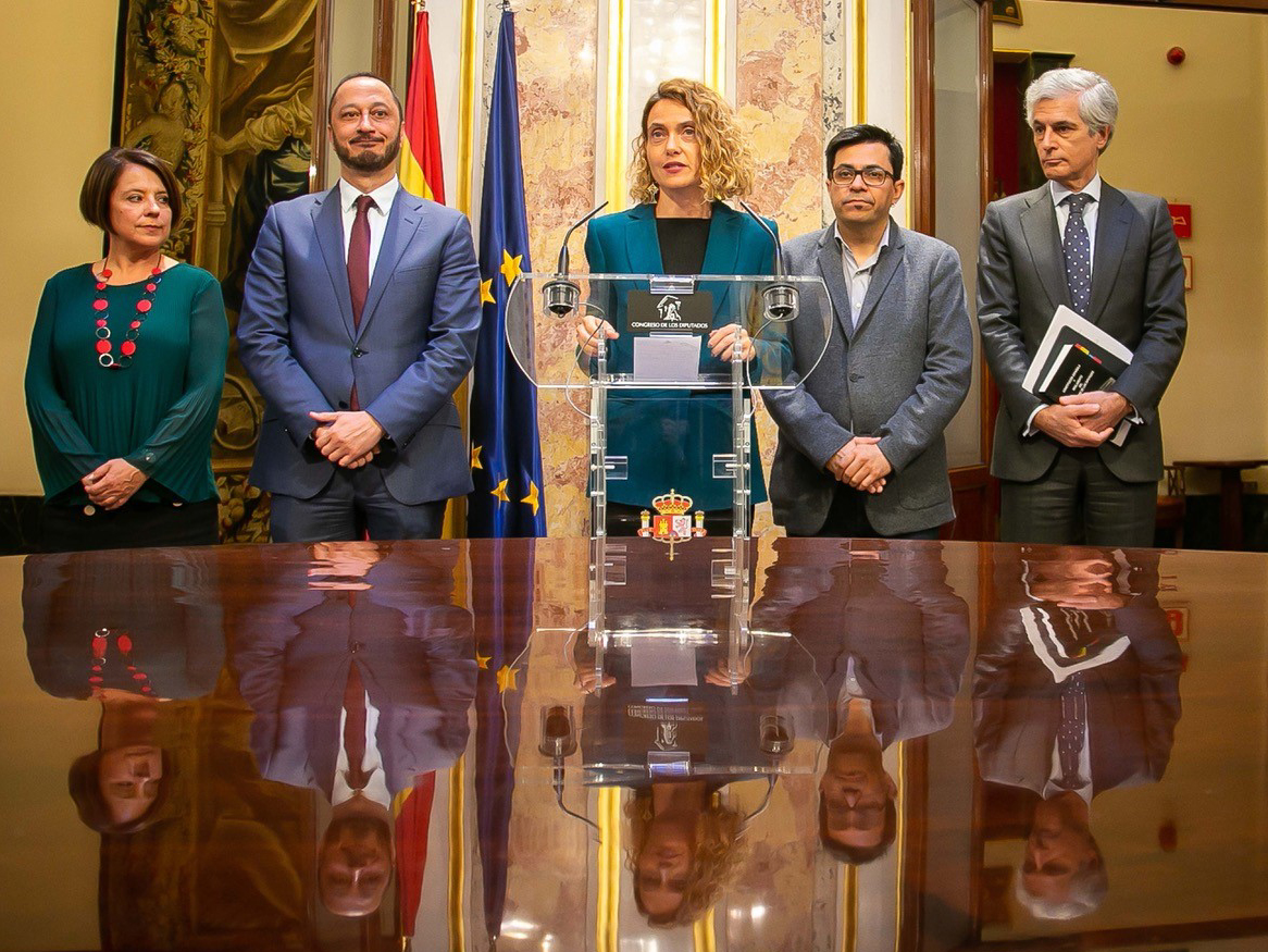 El acta de la reunión en la que la Mesa del Congreso vetó la amnistía ...