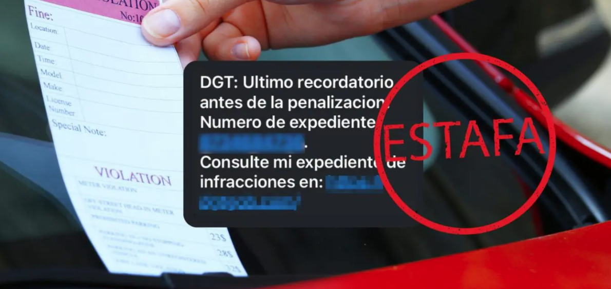 Cuidado con este SMS de la DGT para consultar el expediente de ...