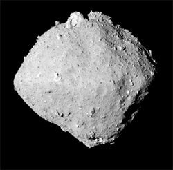 Rotación del asteroide Ryugu