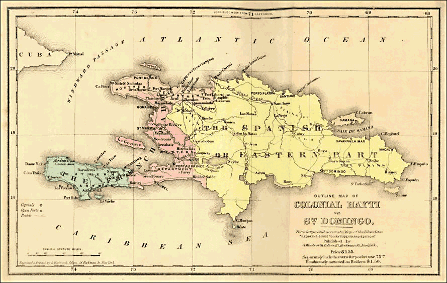 Extensión territorial de la capitanía general de Santo Domingo desde 1777