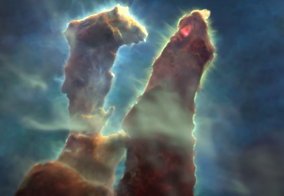 Viaja por los imponentes Pilares de la Creación en este vídeo de la NASA