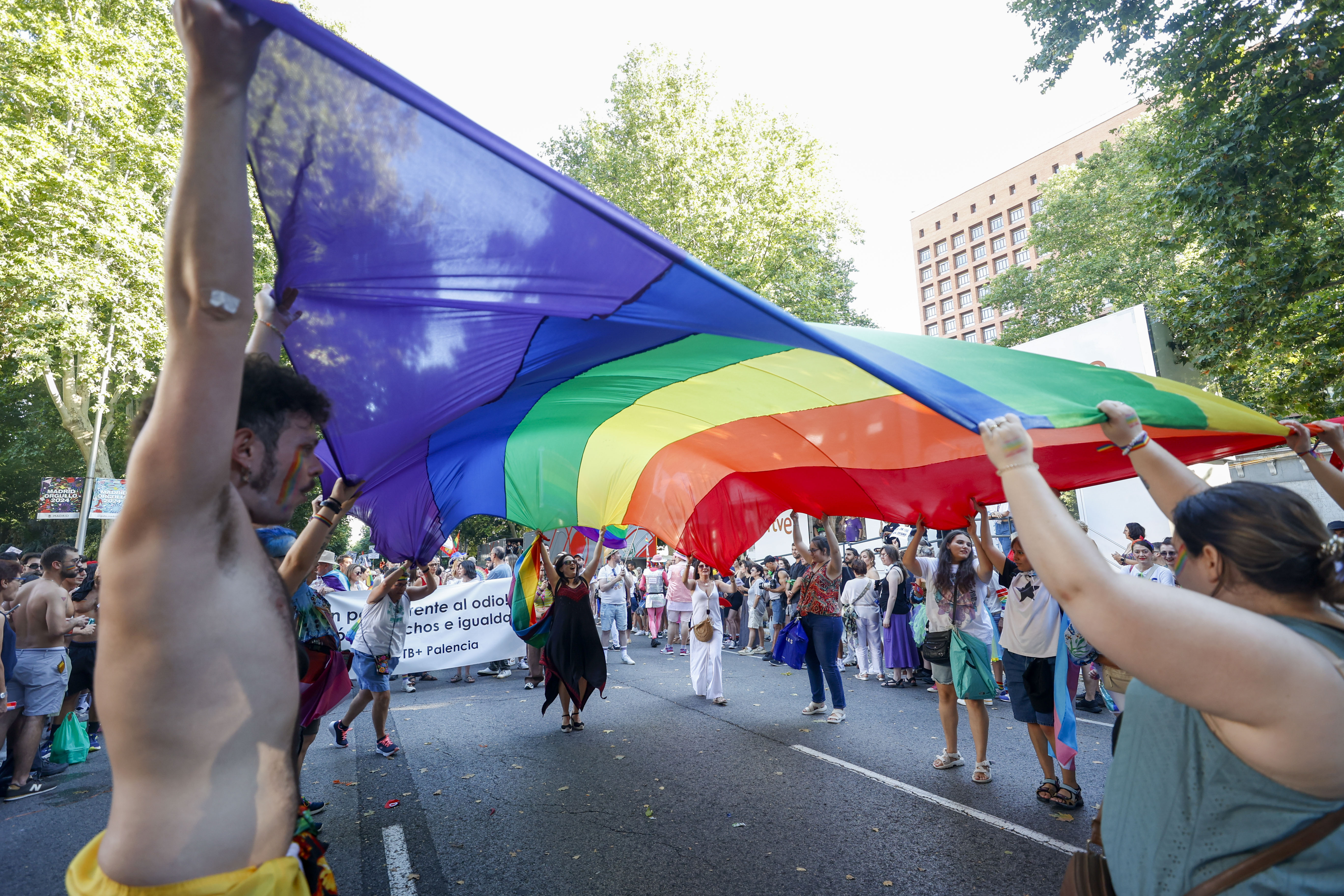 Madrid ha recogido 432.000 kilos de basura durante la semana del Orgullo