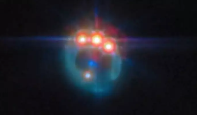 El telescopio James Webb capta una inquietante imagen a 6.000 millones ...