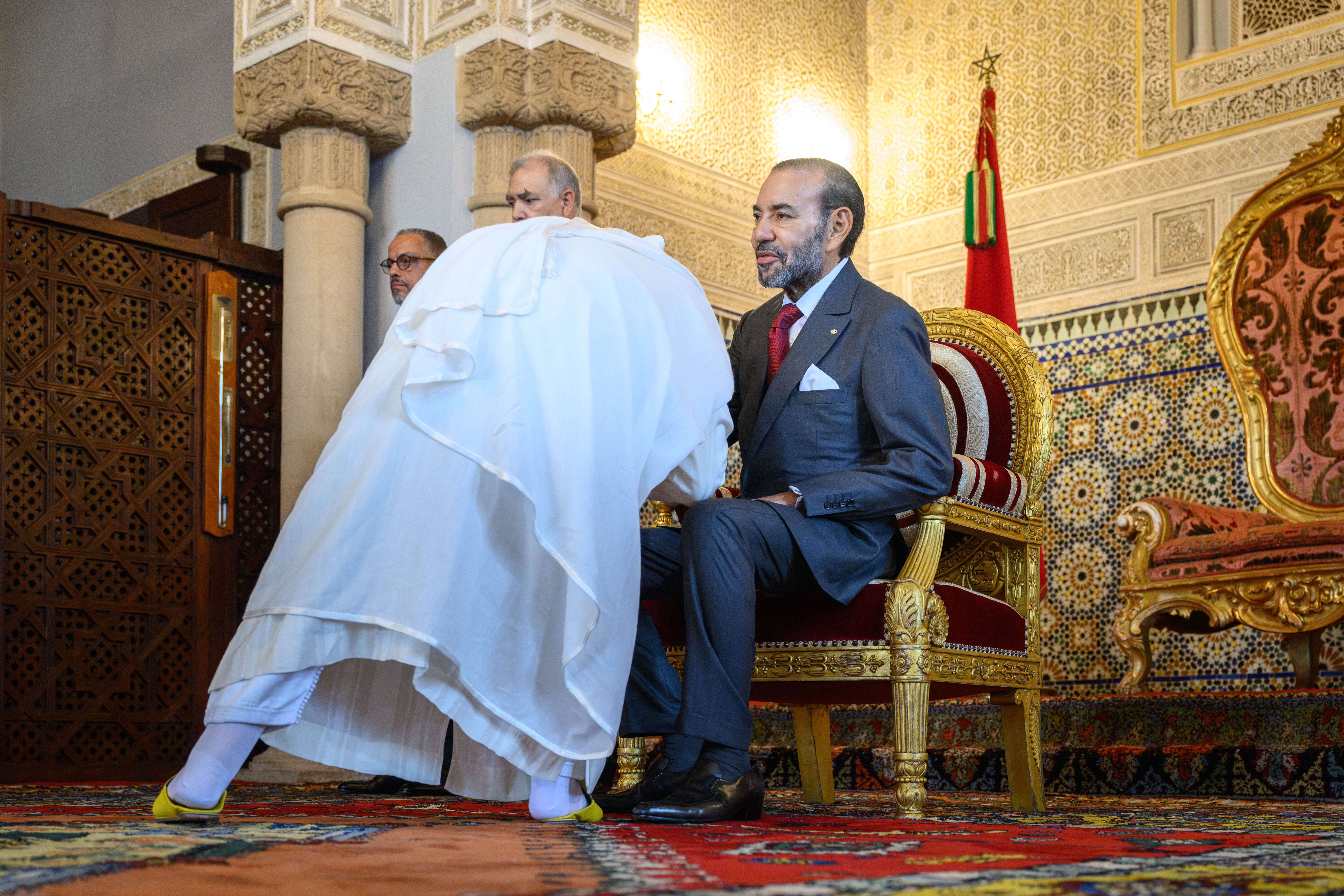 Mahamud Vi Rab La foto de Mohamed VI de Marruecos que hace saltar las alarmas sobre su ...
