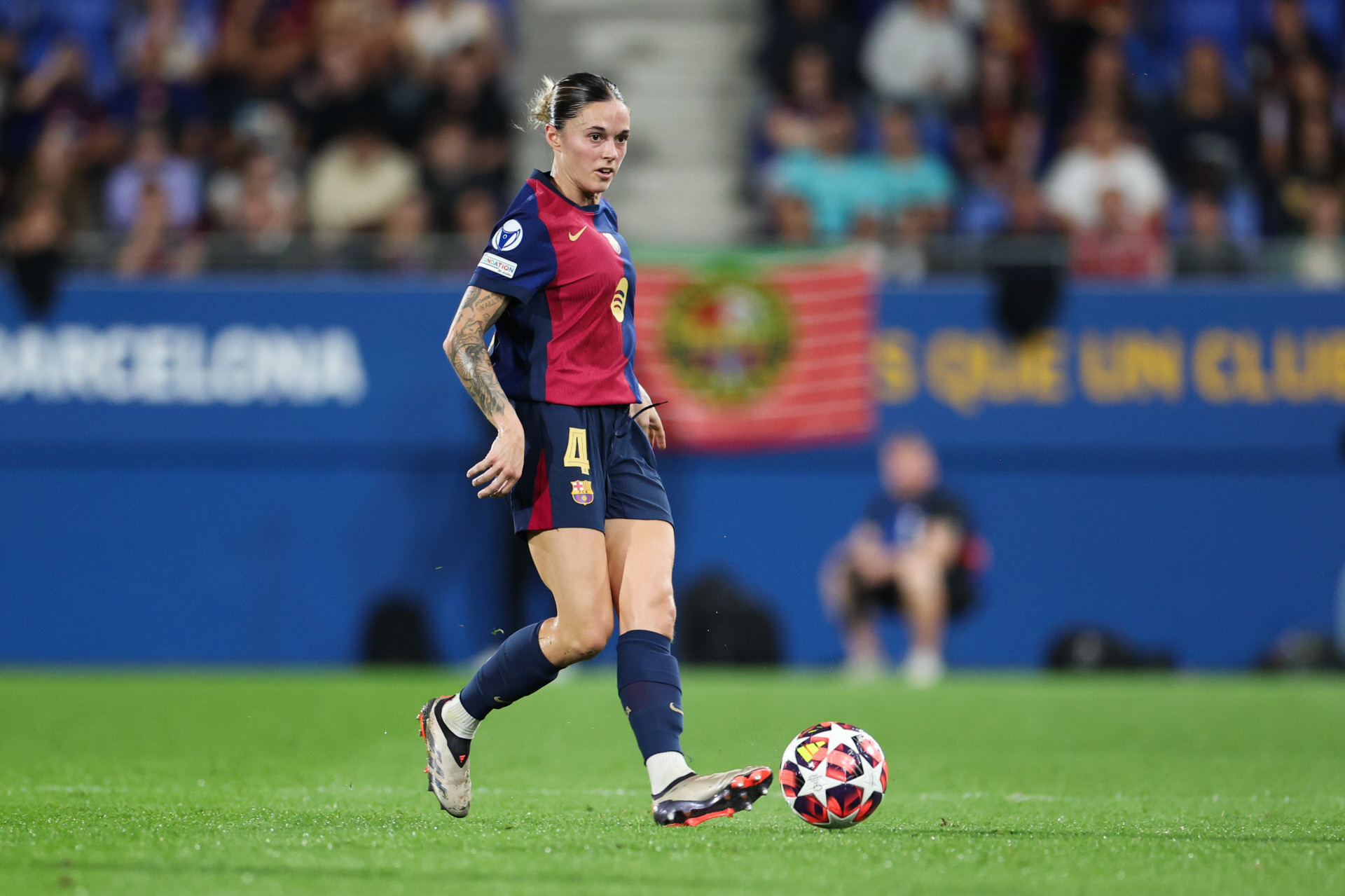 Mapi León, jugadora del Barça que renunció a la selección, se niega a ...