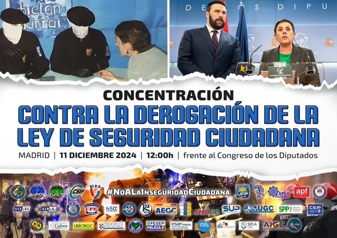 Policías llaman a protestar en el Congreso contra la reforma de la 'ley ...
