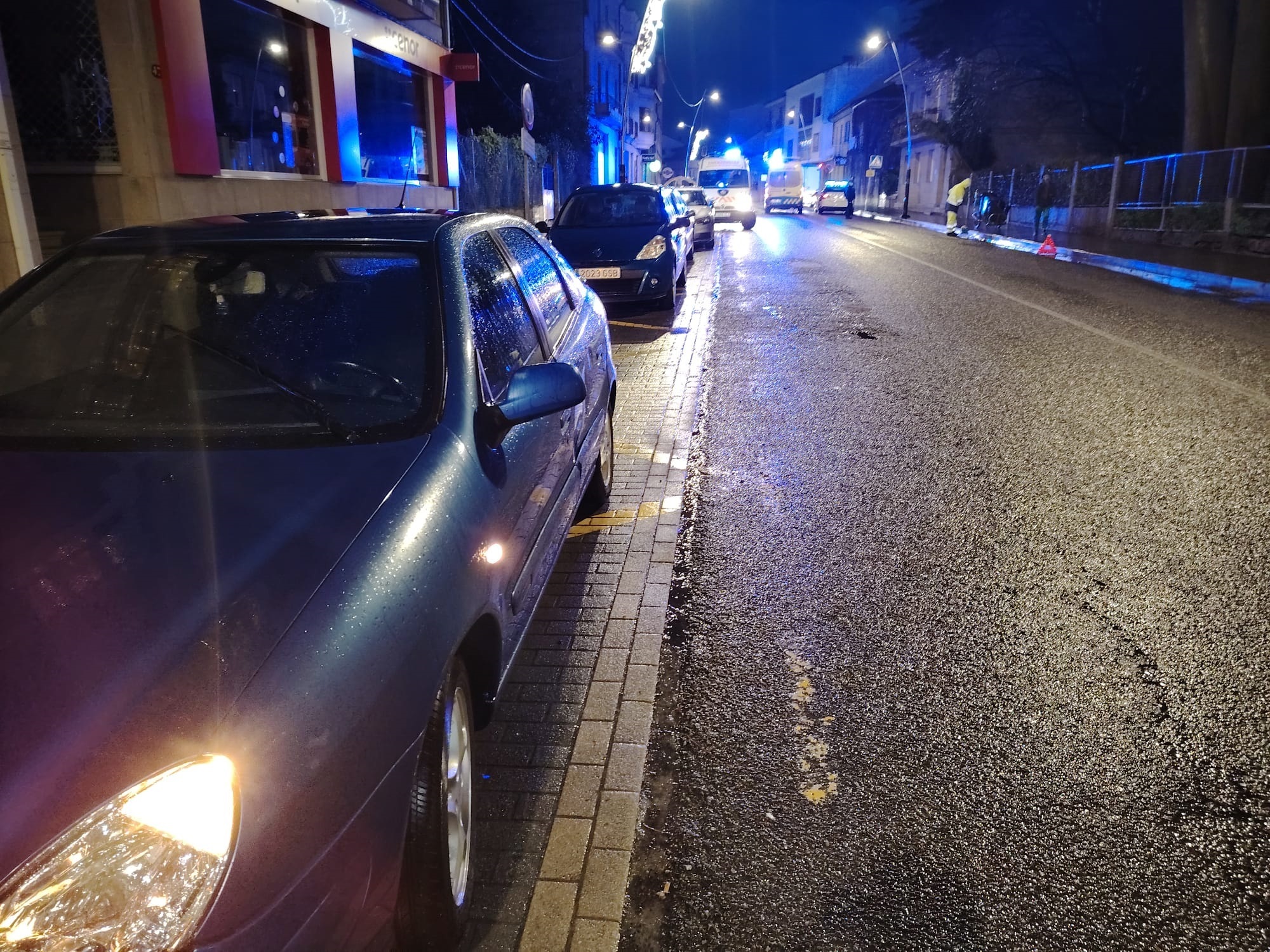 Herida de gravedad una mujer al ser atropellada en Cambados (Pontevedra)