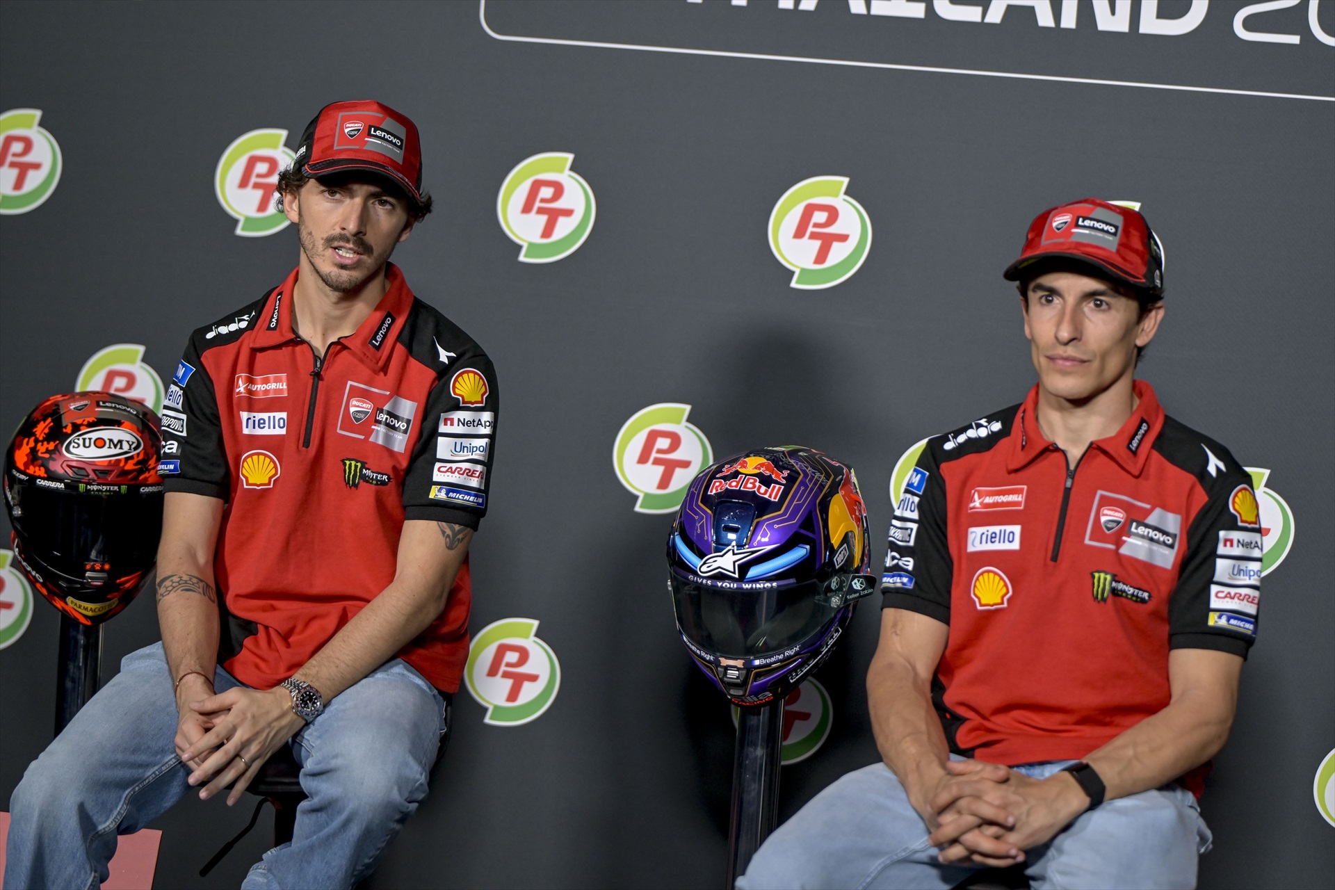 Bagnaia ya empieza su guerra sucia contra Márquez y acusa a Ducati de ...