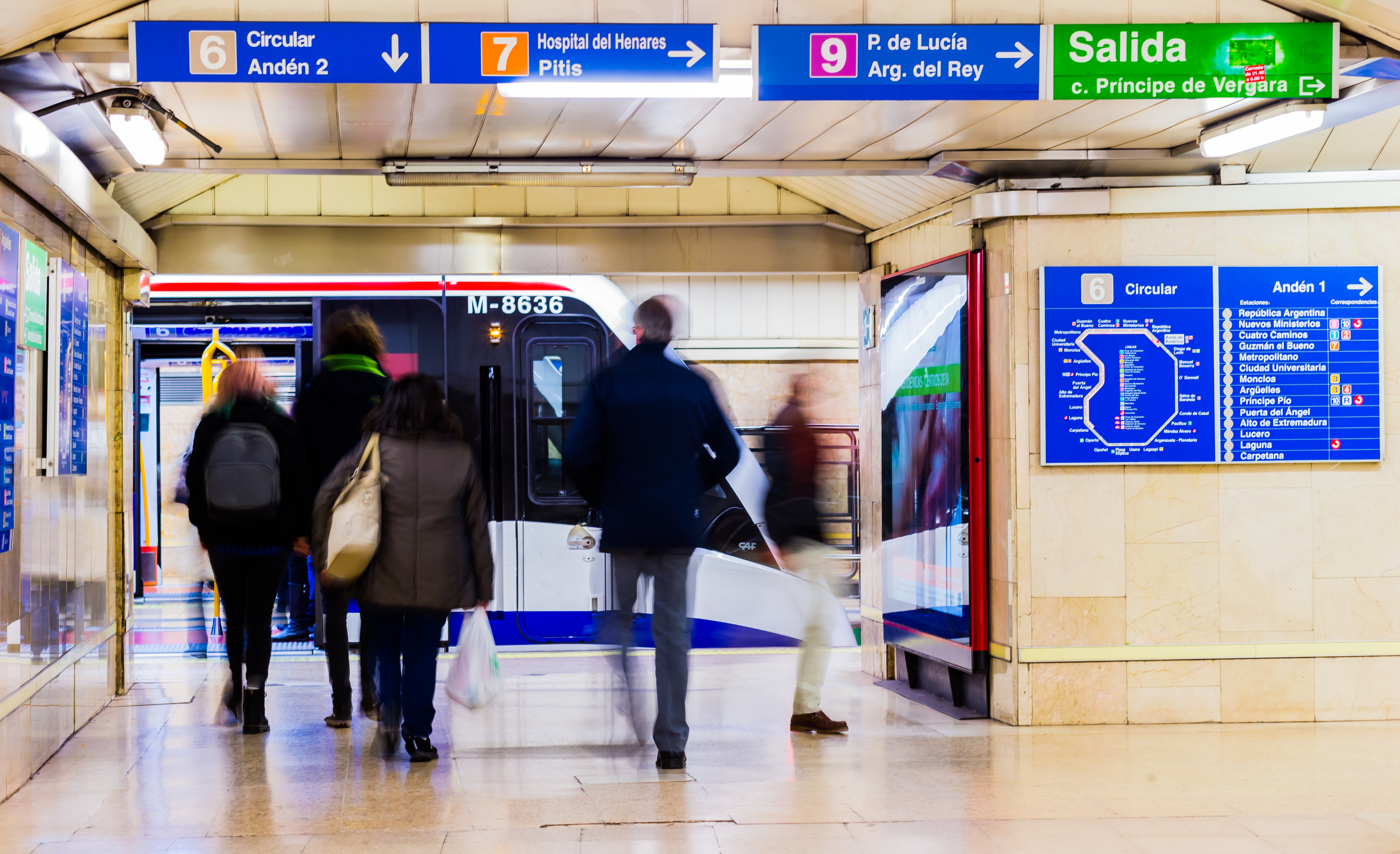 Linea 583 Corte durante más de cuatro horas en Línea 6 de Metro entre Diego de ...