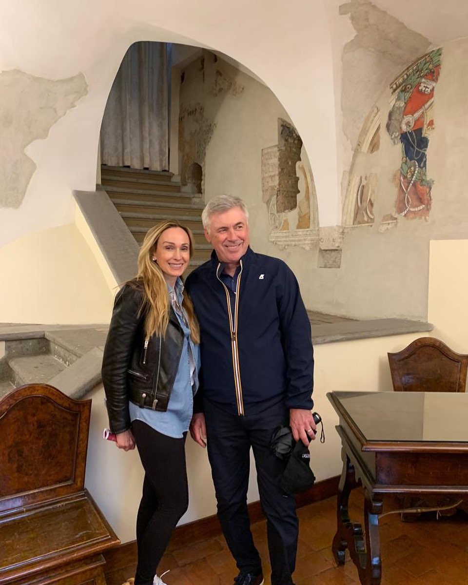 Las raíces españolas de Mariann Barrena, la mujer de Carlo Ancelotti