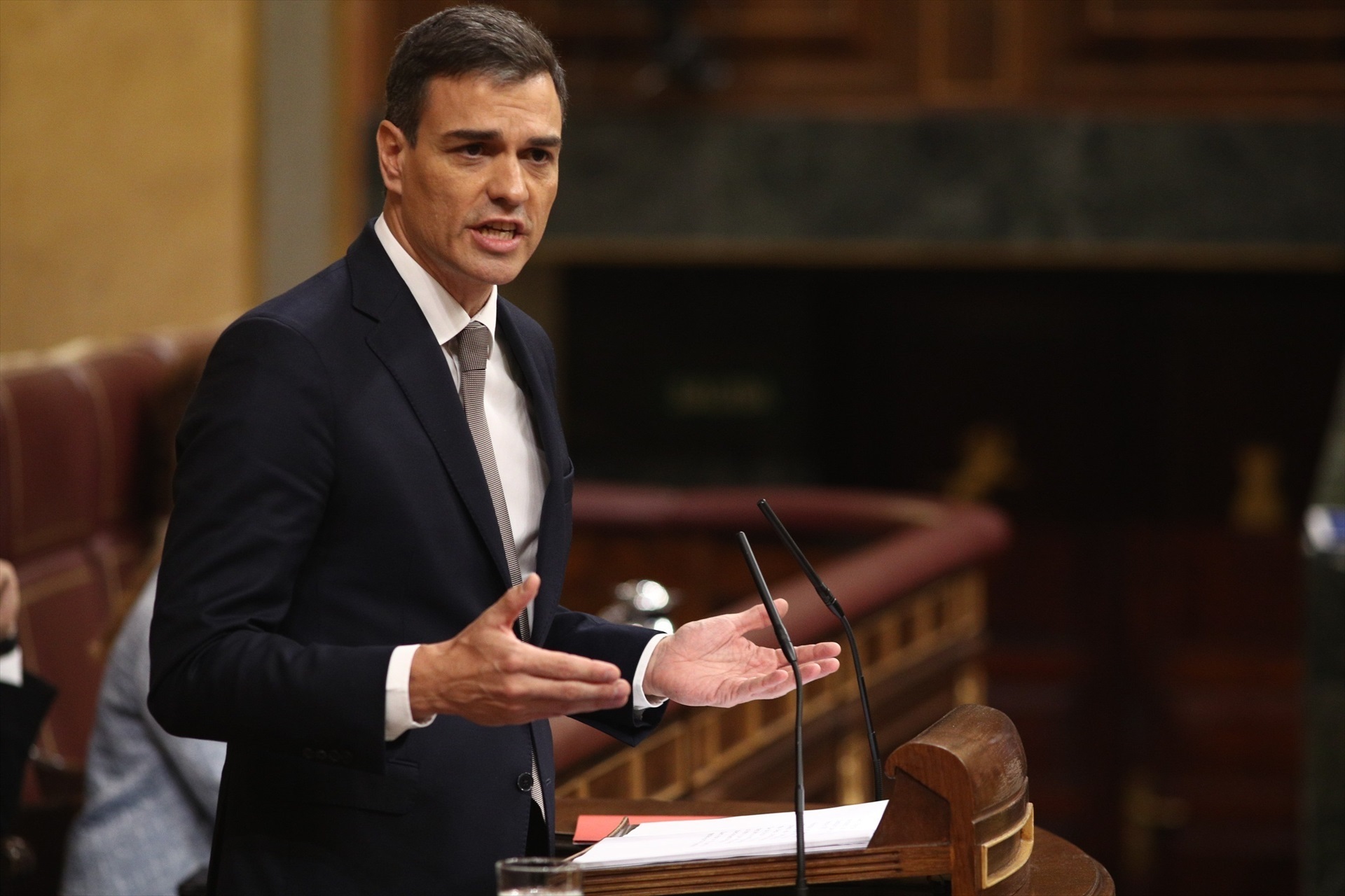 Lo que decía Sánchez sobre la corrupción en la moción de censura contra ...