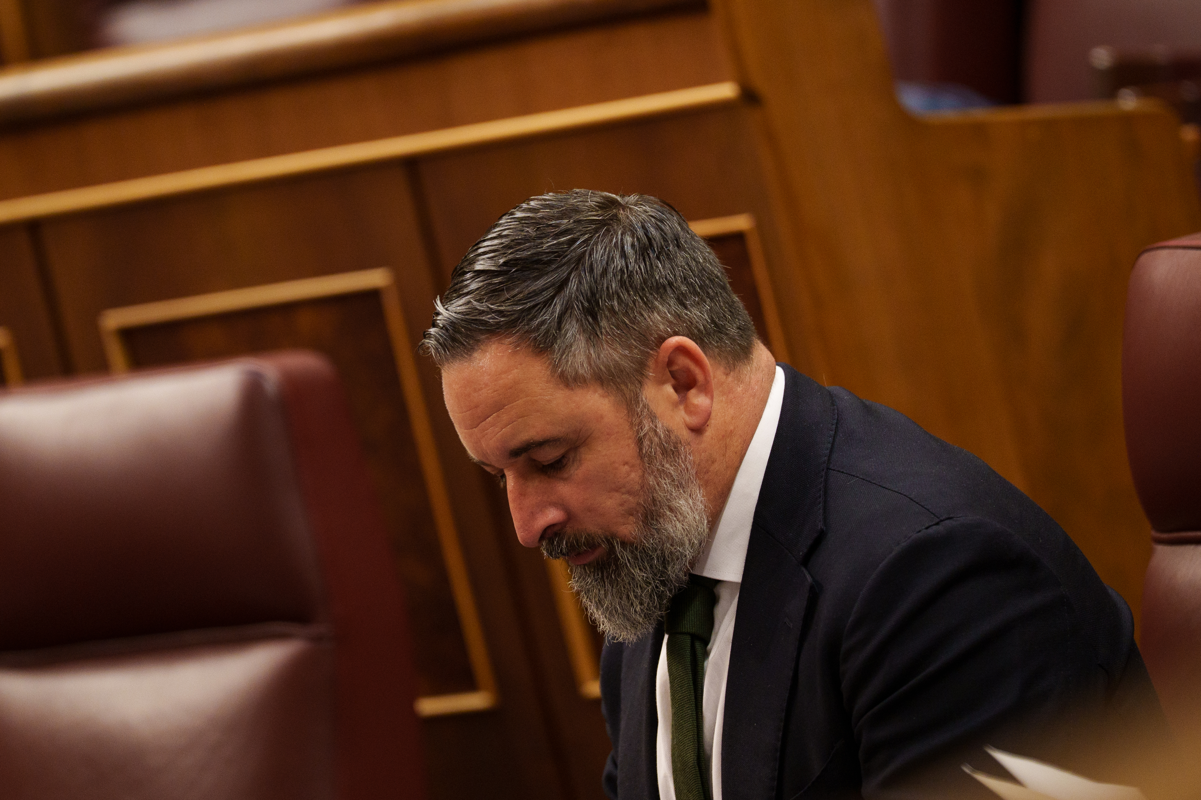 Abascal se va de la Cámara tras llamar a Sánchez «indecente, corrupto y ...