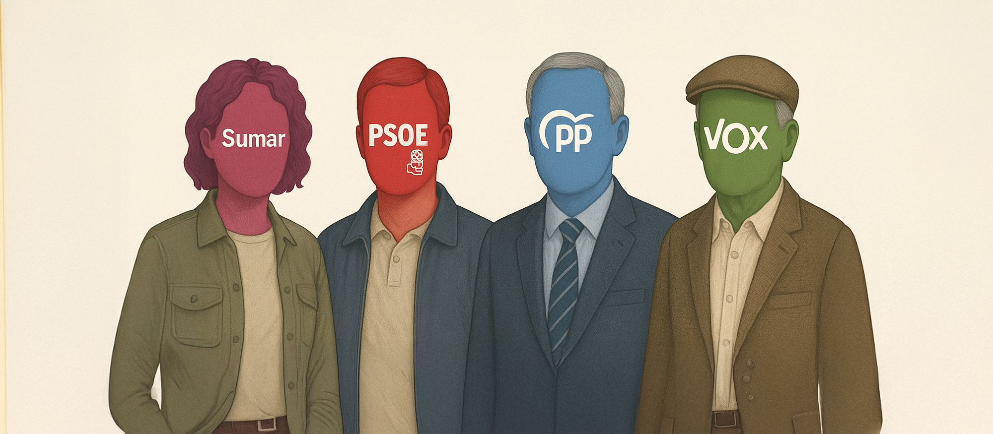 Así son los votantes de España: el PP 'pesca' entre los mayores y el ...
