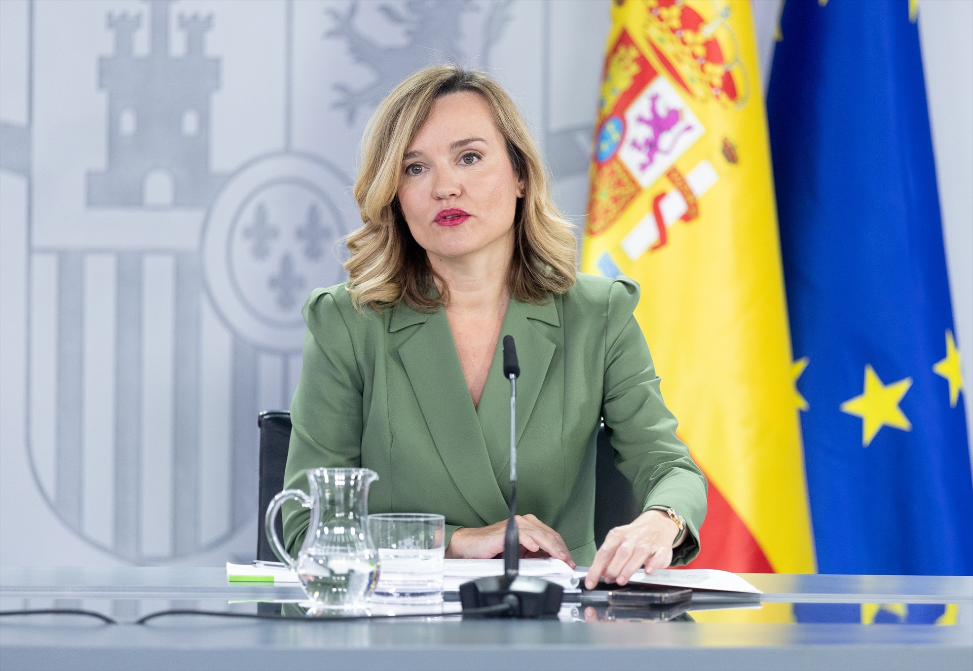 Pilar Alegría dimite como ministra para ser la candidata del PSOE en Aragón