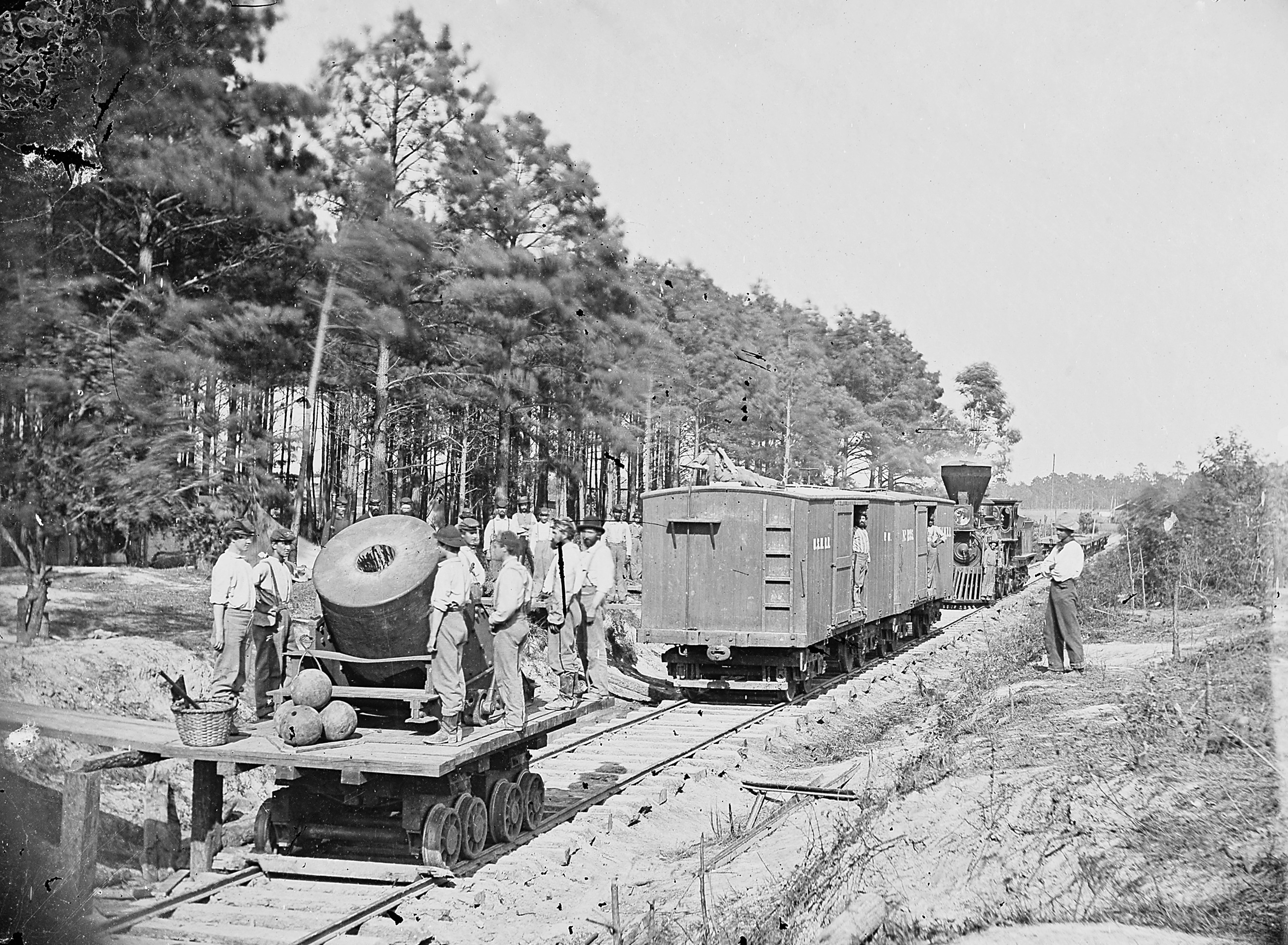 El Dictator en Petersburg, fotografía de Mathew B. Brady