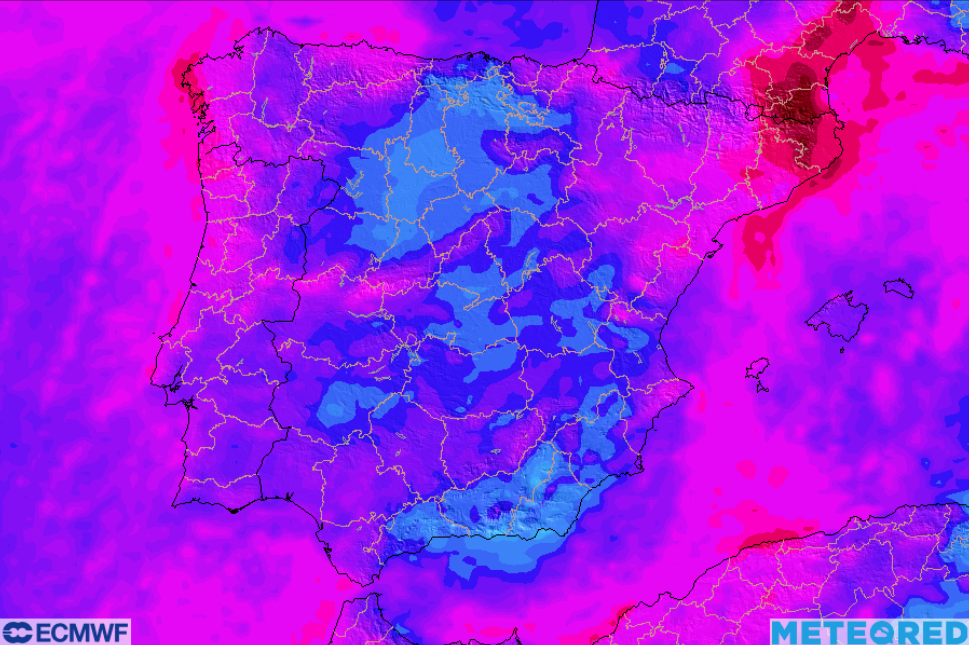 El modelo europeo confirma la llegada de una dana y avisa de lluvias de ...