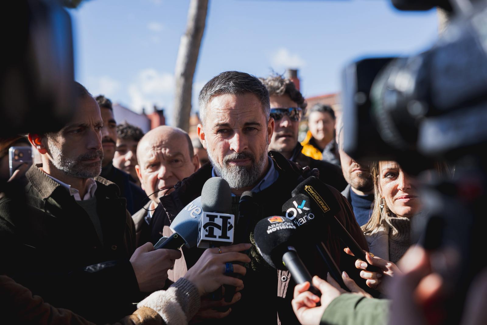 Abascal reitera que no compartirán espacio con el Gobierno y pide dejar ...