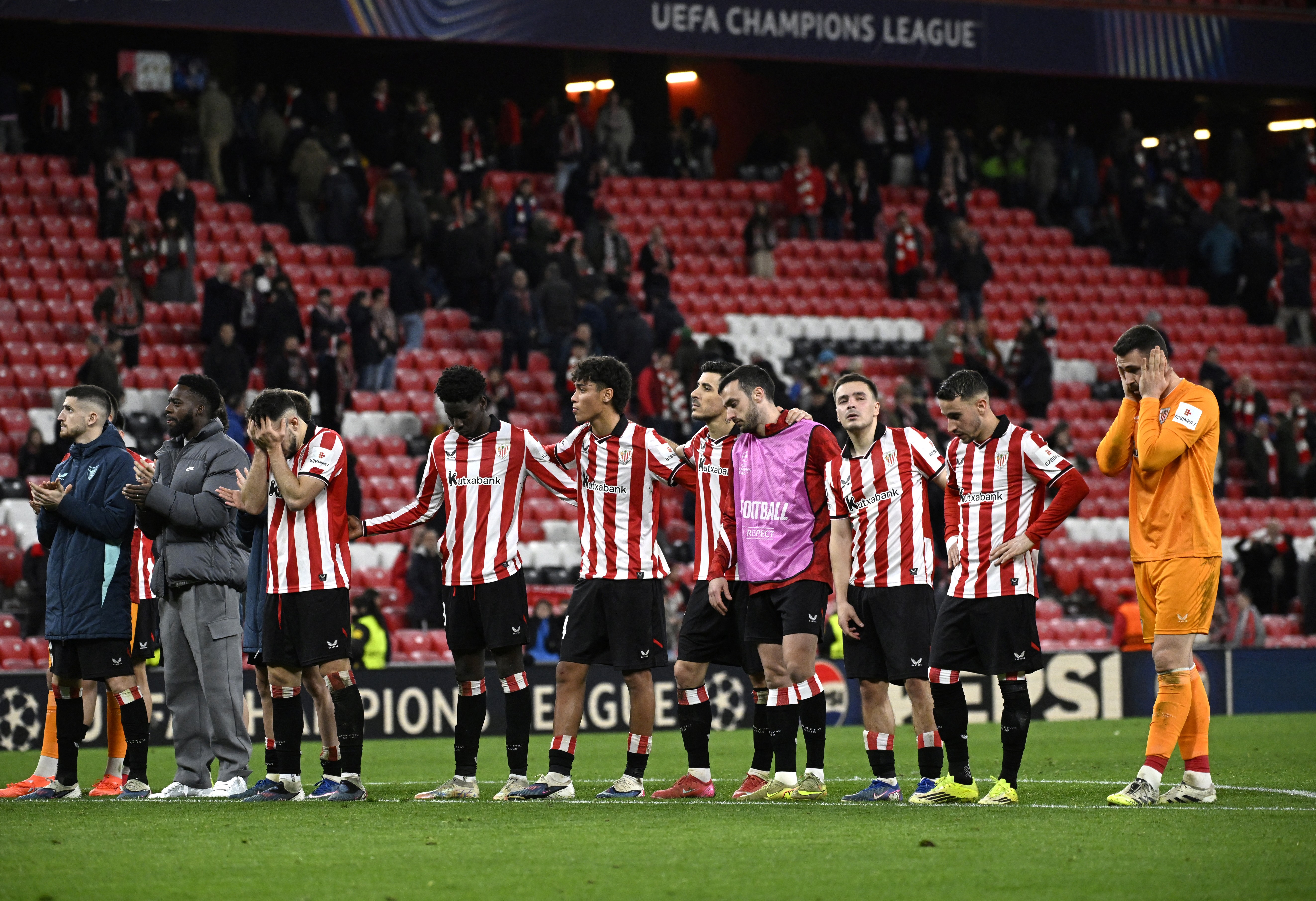 El Athletic lucha hasta el final pero cae y queda eliminado de la Champions
