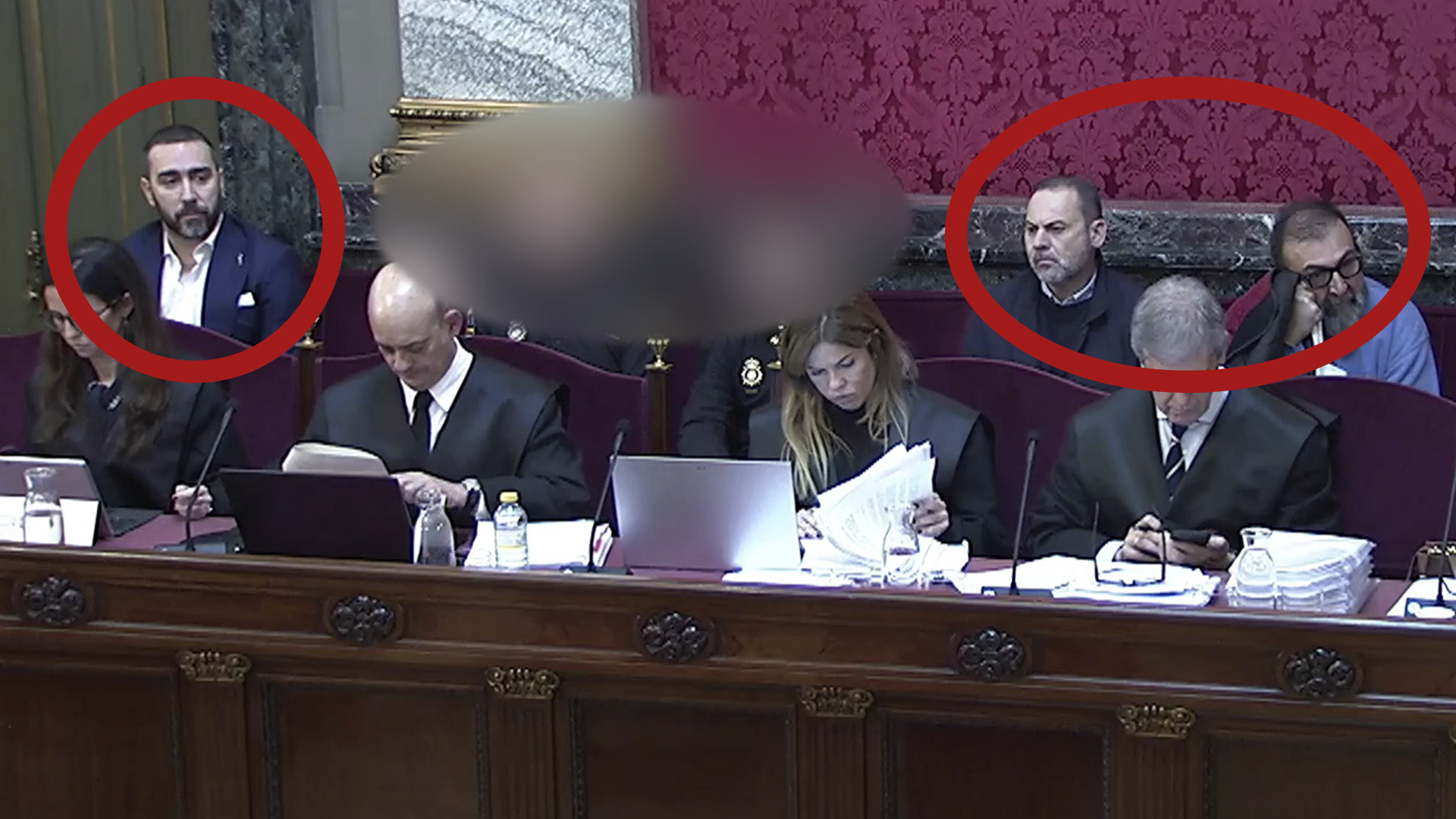 Los gestos de Ábalos, Koldo y Aldama en el Tribunal Supremo durante la ...