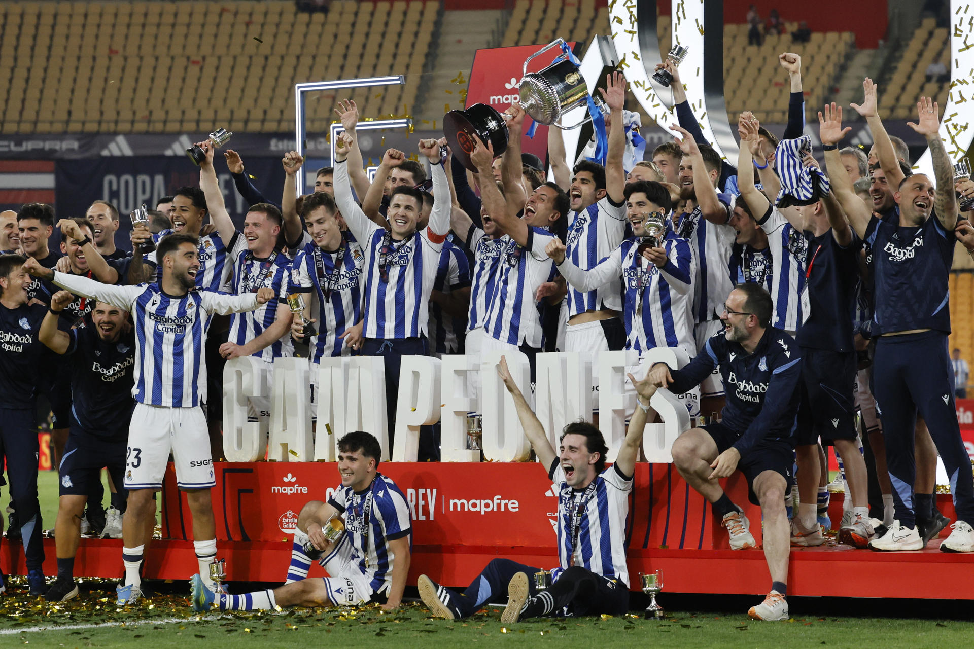 La Real cumple el sueño de toda una ciudad y gana su cuarta Copa en la ...