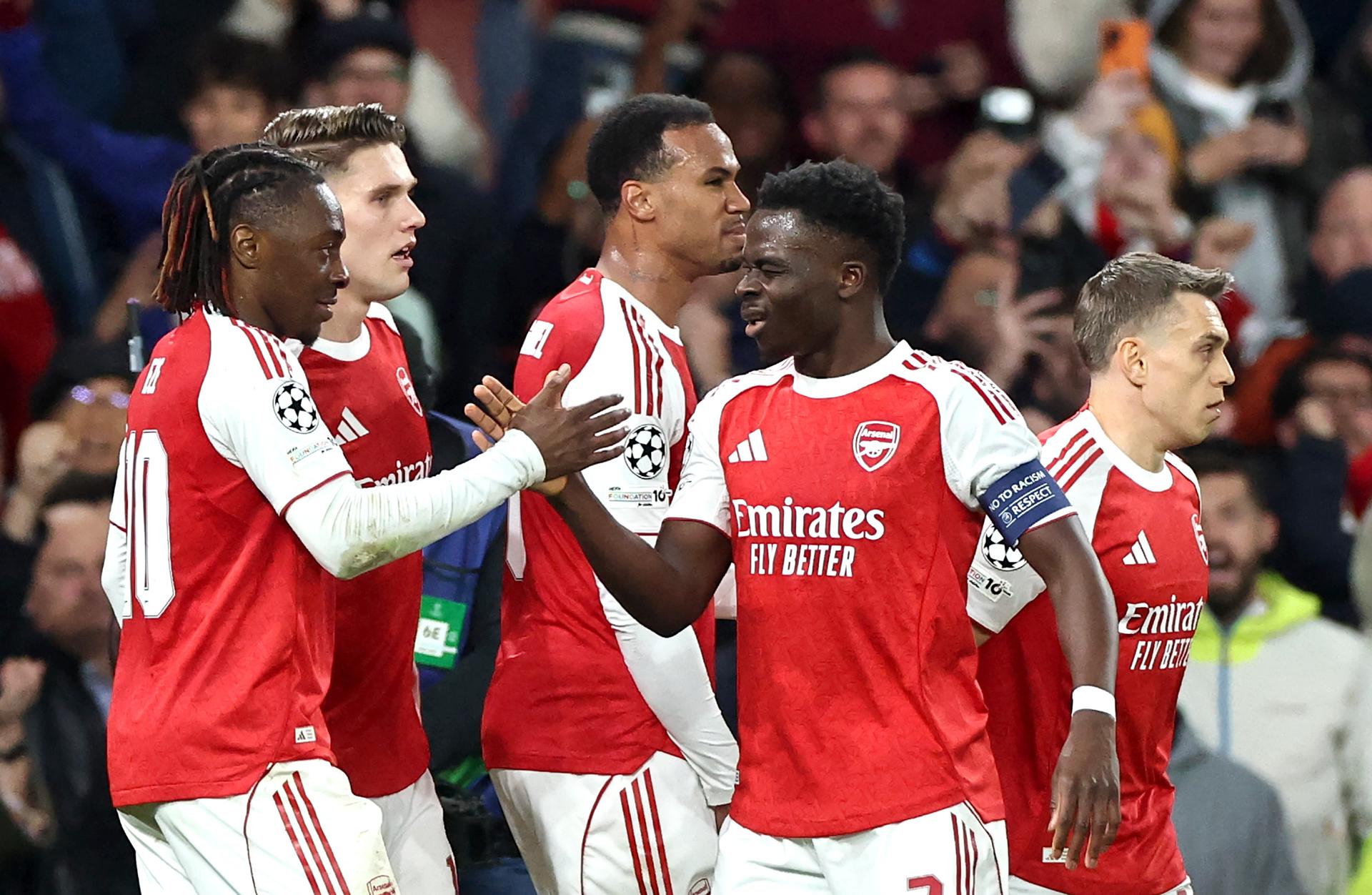 El acierto de Saka y el muro del Arsenal dejan al Atlético a las ...