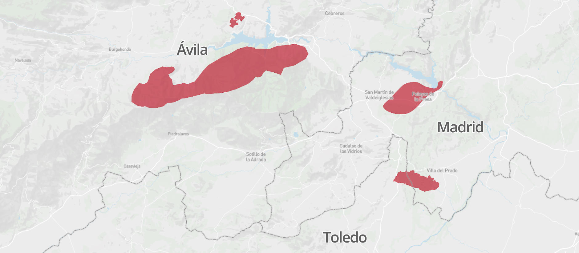 Mapa As Evolucionan Los Incendios De Madrid Y vila Por Los Que Se mapa-as-evolucionan-los-incendios-de-madrid-y-vila-por-los-que-se